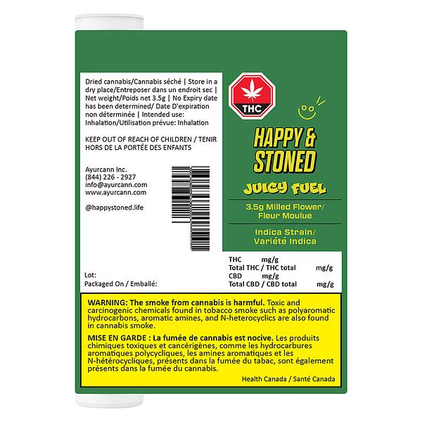 Happy & Stoned - Juicy Fuel Milled Flower image 3