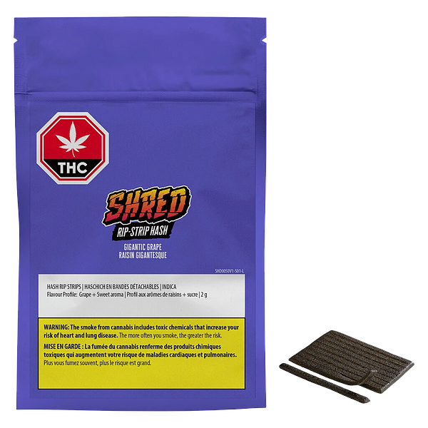 SHRED - Gigantic Grape Rip-Strip Hash