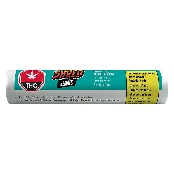 SHRED - Shark Attack Heavies Diamond & Disty Infused Pre Roll