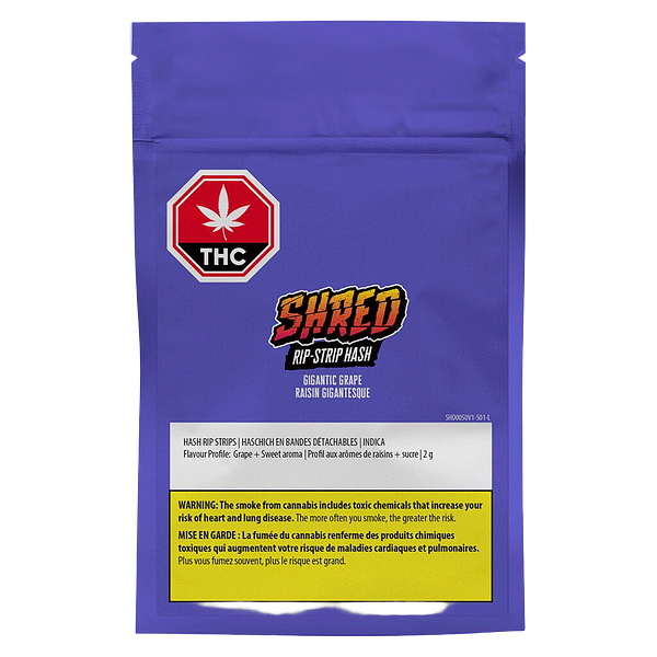 SHRED - Gigantic Grape Rip-Strip Hash