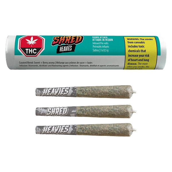 SHRED - Shark Attack Heavies Diamond & Disty Infused Pre Roll