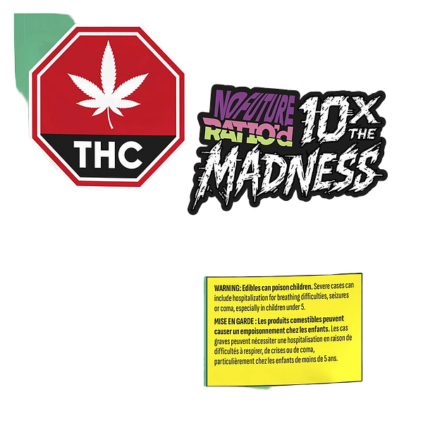 No Future - 10x The Madness: Ratio'd Watermelon Escape 1:3 Thc/Cbd
