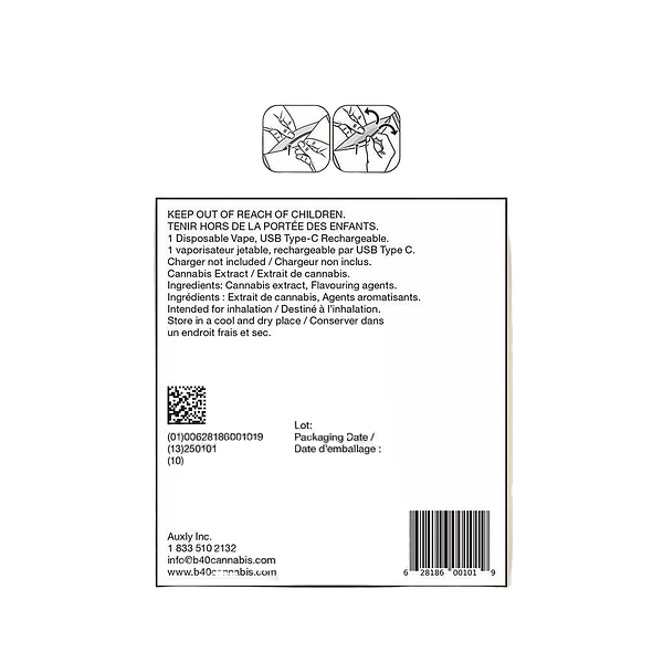 Back Forty - Key Lime Kush All-In-One Vape