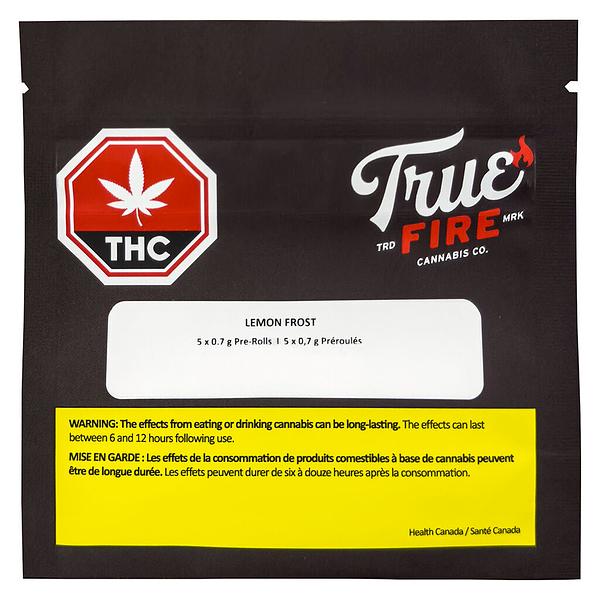 True Fire - Lemon Frost Pre-Roll image 2