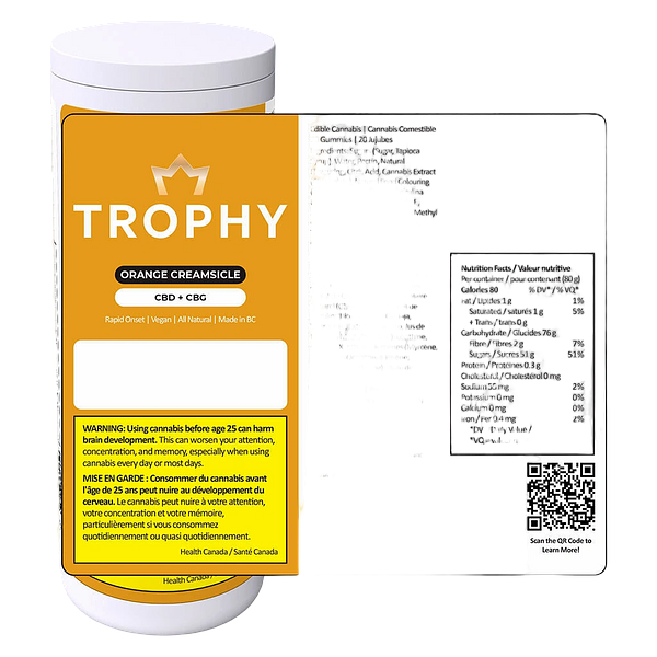 Trophy - Orange Creamsicle Soft Chews