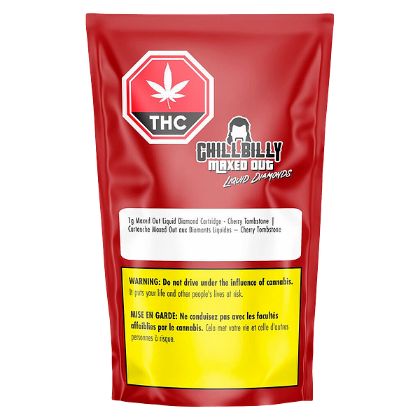 Chillbilly - Maxed Out Liquid Diamond 510 Thread Cartridge - Cherry Tombs