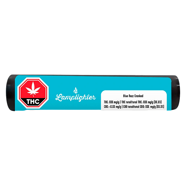 Lamplighter - Blue Razz Cranked Liquid Diamond + Kief Coated Pre Roll