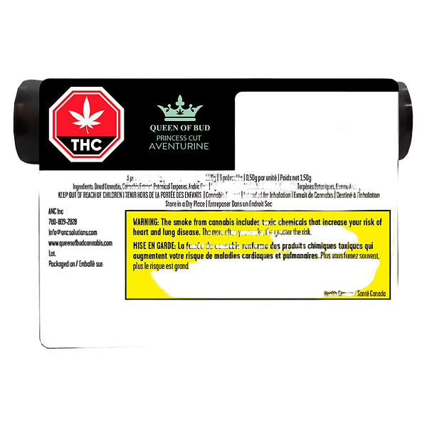 Queen of Bud - Princess Cut Aventurine Infused Pre Roll