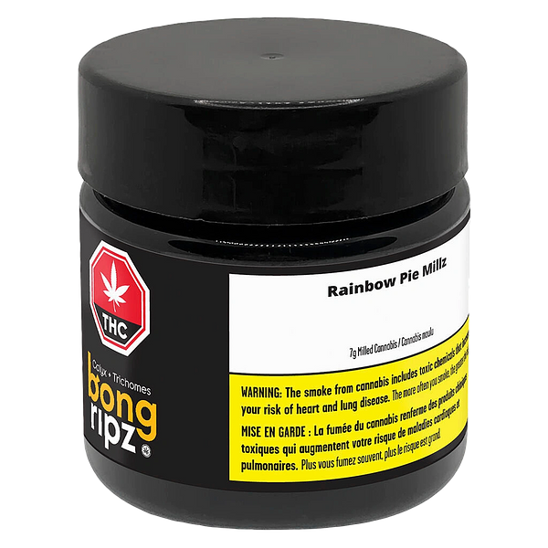 Calyx + Trichomes Bong Ripz - Rainbow Pie Millz
