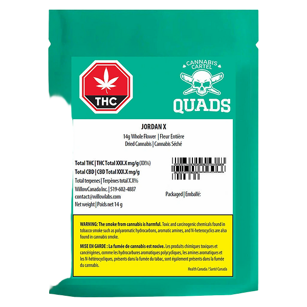 Cannabis Cartel Quads - Jordan X