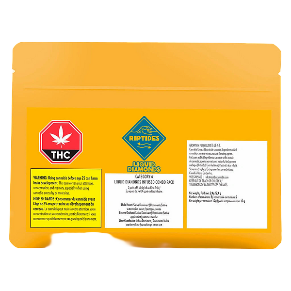 Riptides - Category 6 Infused Pre Roll Combo Pack