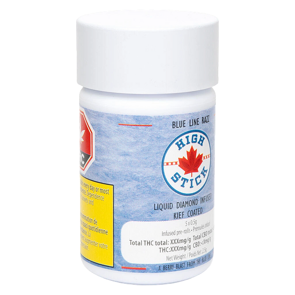 High Stick - Blue Line Razz Infused Pre Roll