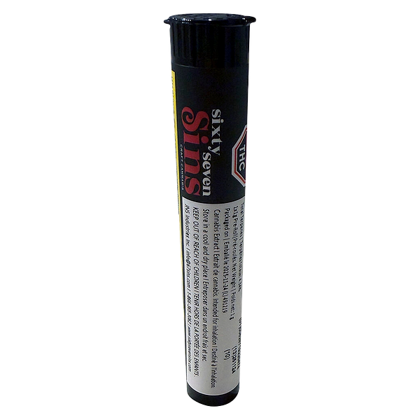 Sixty Seven Sins - 67 Sindicate Infused Pre Roll