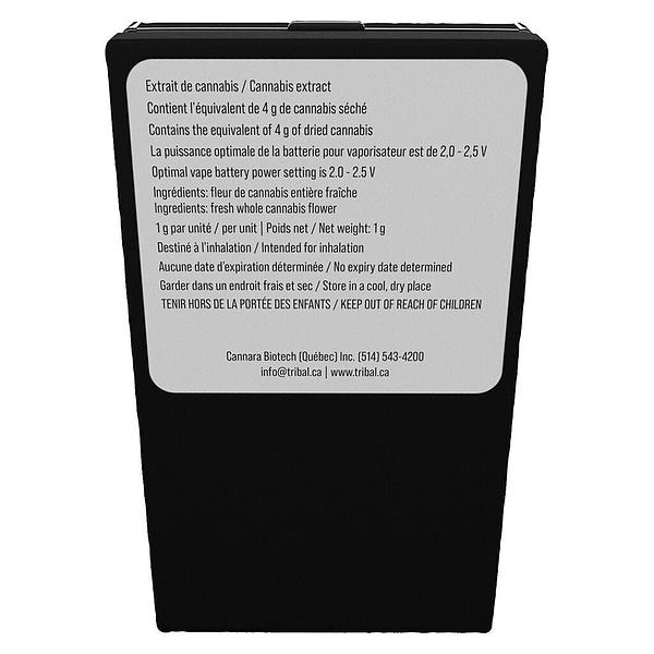 Tribal - Bubble Up Live Resin 510 Thread Cartridge image 3