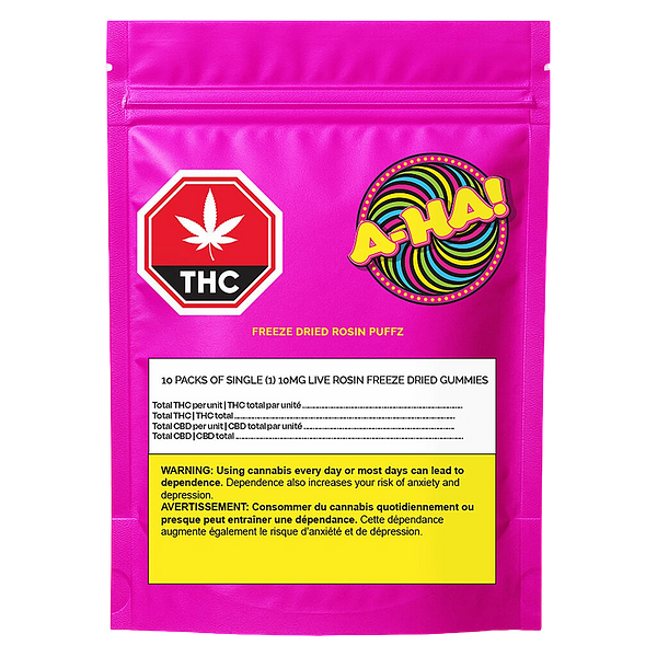 A-HA! - Freeze Dried Rosin Puffz