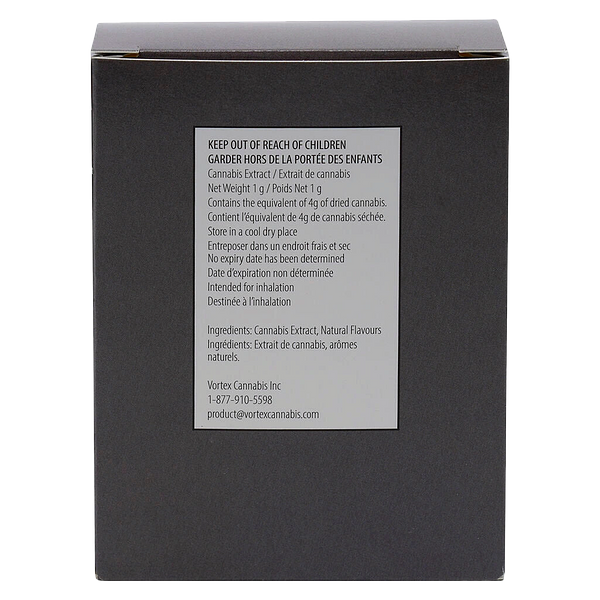 (GAS) - Night Kush Indica Pure Live Resin All In One Box Cart