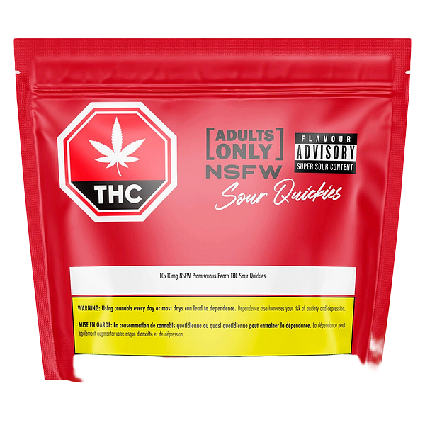 Adults Only - Nsfw Promiscuous Peach Thc Sour Quickies