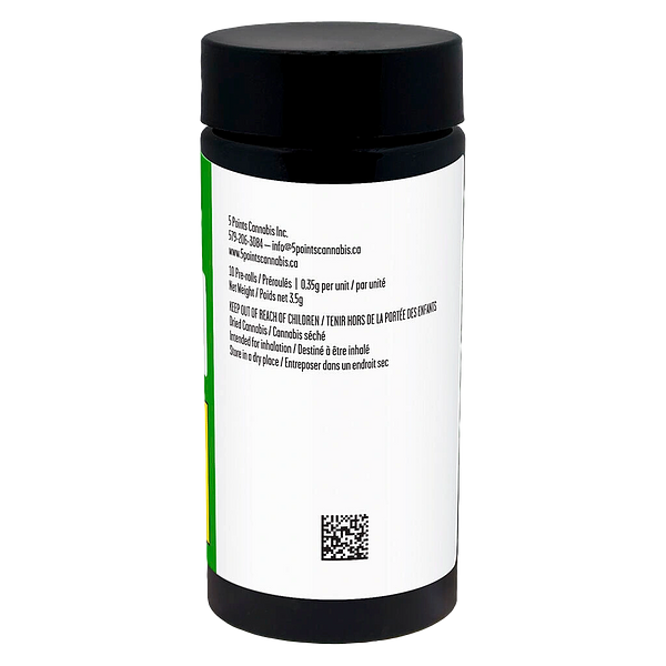 5 Points Cannabis - Durban Poison Pre Roll