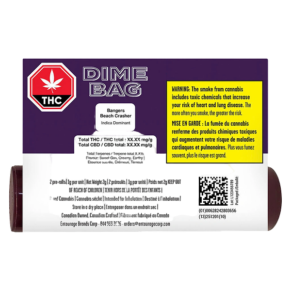 Dime Bag - Bangers – Beach Crasher Pre Roll