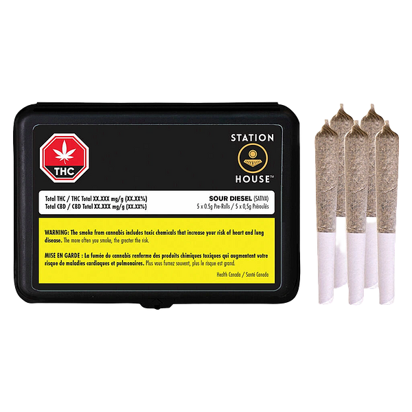 Station House - Sour Diesel Pre Roll