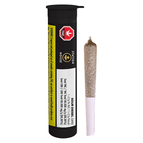 Station House - Sour Diesel Pre Roll