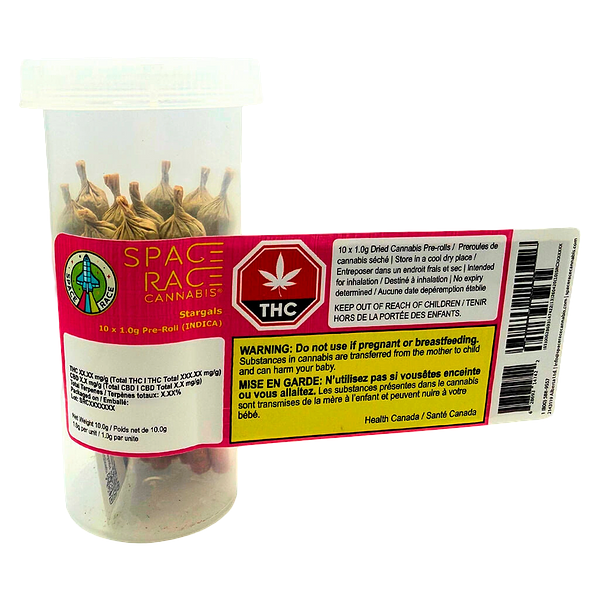 Space Race Cannabis - Stargals Pre Roll