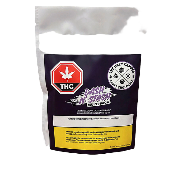 The Hazy Camper - Simply Dark Organic Chocolate THC