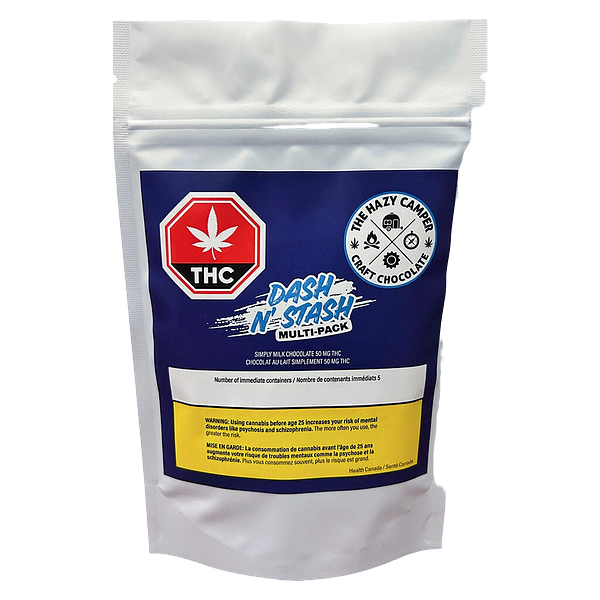 The Hazy Camper - Simply Milk Chocolate 50MG THC
