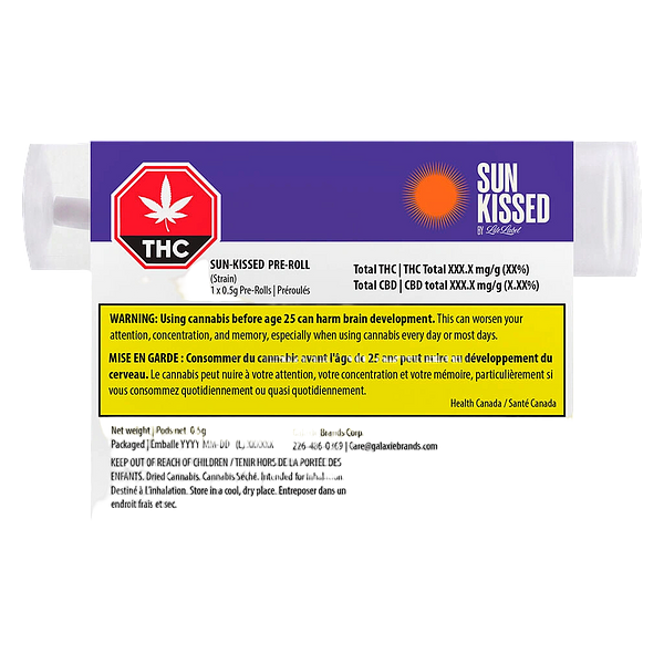 Lite Label Sun-Kissed - Sun-Kissed Pre-Roll