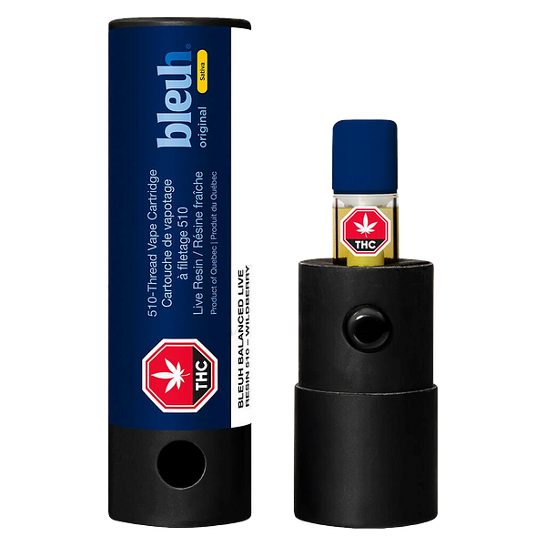 Bleuh - Balanced Live Resin 510 Thread Cartridge – Wildberry