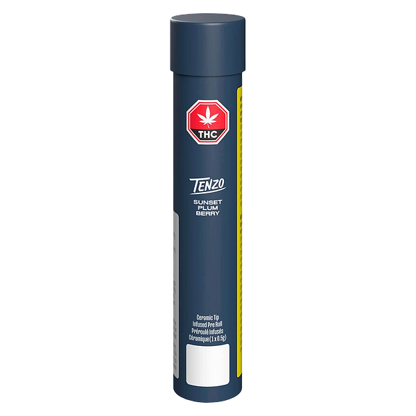 Tenzo - Sunset Plum Berry Ceramic Tip Infused Pre Roll