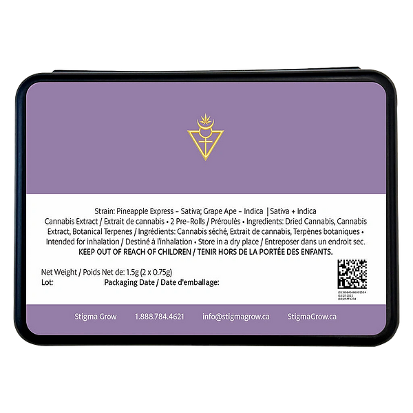 High Priestess - Gemini Sun And Moon Duo Pack Shatter Infused Pre Roll