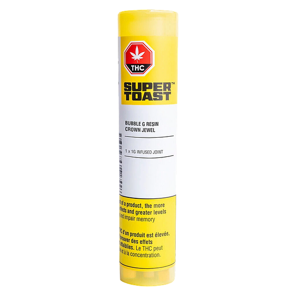 Super Toast - Bubble G Resin Crown Jewel Infused Pre Roll