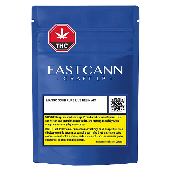 EastCann - Mango Sour Pure Live Resin AIO