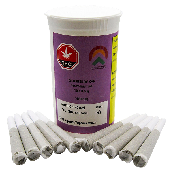 Green Mountain Cannabis - Glueberry Og Pre Roll