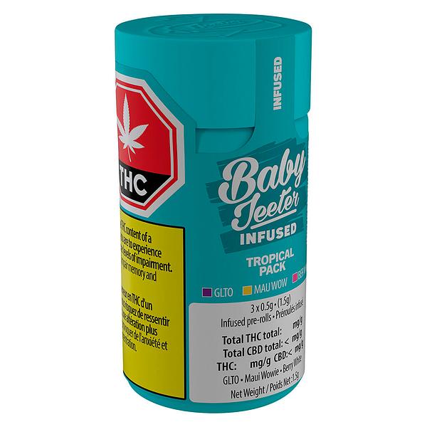 Jeeter - Baby Jeeter Infused Tropical Pack Pre-Roll image 2