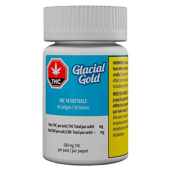 Glacial Gold - Thc 10 Softgels