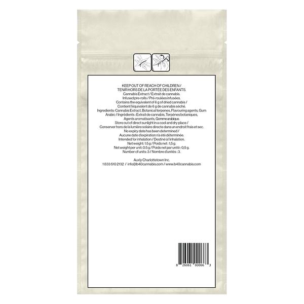 Back Forty - Kief Coated Taster Pack Infused Pre Roll image 3