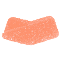 Emprise Rapid - Peach 10 THC : CBD Gummy