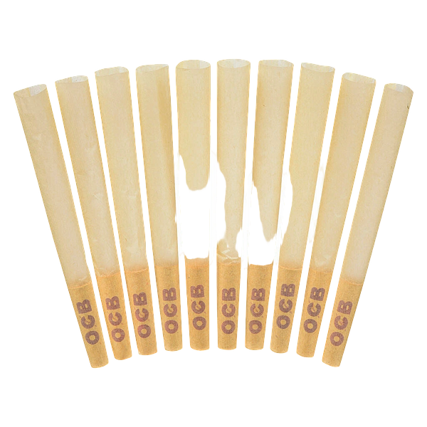 OCB - Virgin Unbleached Cones 1 1/4