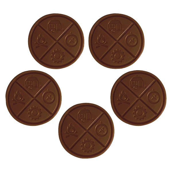The Hazy Camper - Simply Milk Chocolate 50MG THC