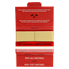 Canadian Lumber - Hippy Unbleached Hemp & Flax Rolling Papers With Tips thumbnail 3