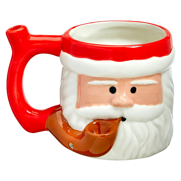 Premium Roast & Toast - Santa Claus Ceramic Mug With Pipe