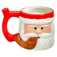 Premium Roast & Toast - Santa Claus Ceramic Mug With Pipe