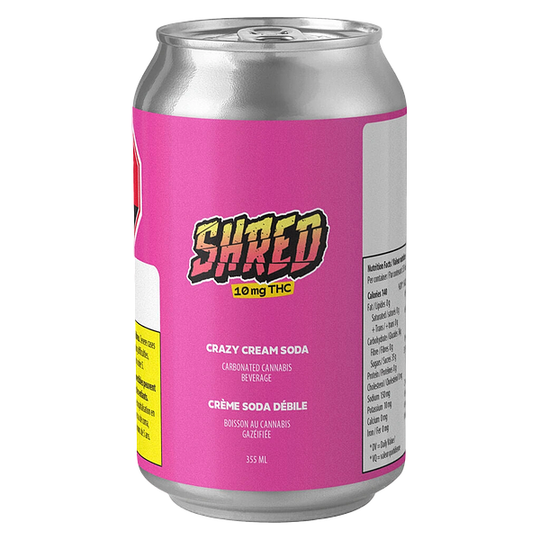 SHRED - Crazy Cream Soda Beverages