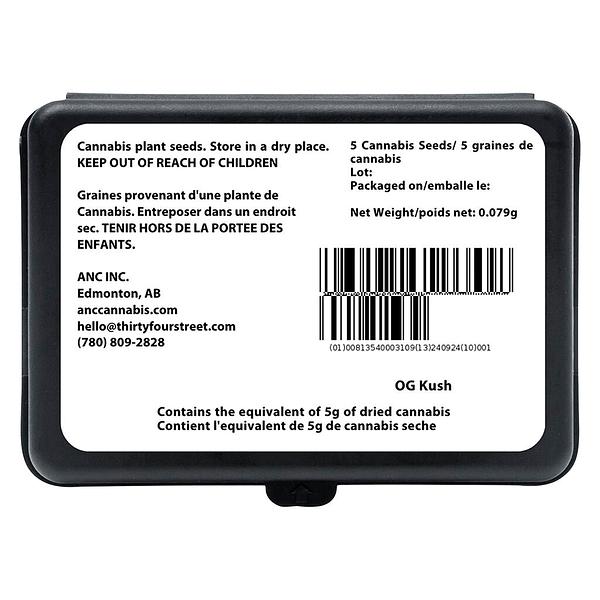 34 Street Seed Co. - Og Kush seeds image 4