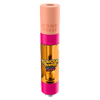 Nugz - Flavour Bomb Atomic Peach Liquid Diamond 510 Thread Cartridge