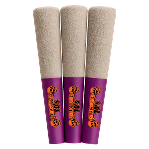 Skullcrusher 70's by RAD - Cherry Watermelon- Quad Diamond Infused Pre Roll