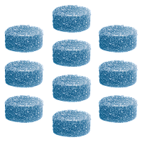 SHRED'EMS - Blueberry Blaster Max10 Party Pack 100 Thc:Cbg Gummies