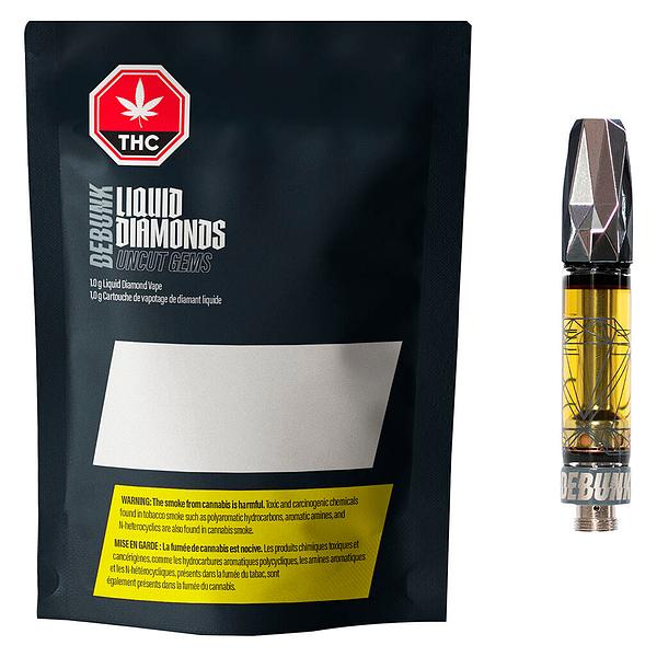 DEBUNK - Uncut Gems Liquid Diamond 510 Thread Cartridge image 4